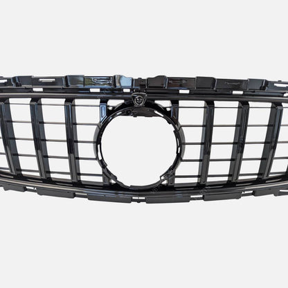 For Mercedes Benz E‑Class A238 E350 (2020–2023) Front Radiator Panamericana Black GT Grille Upgrade