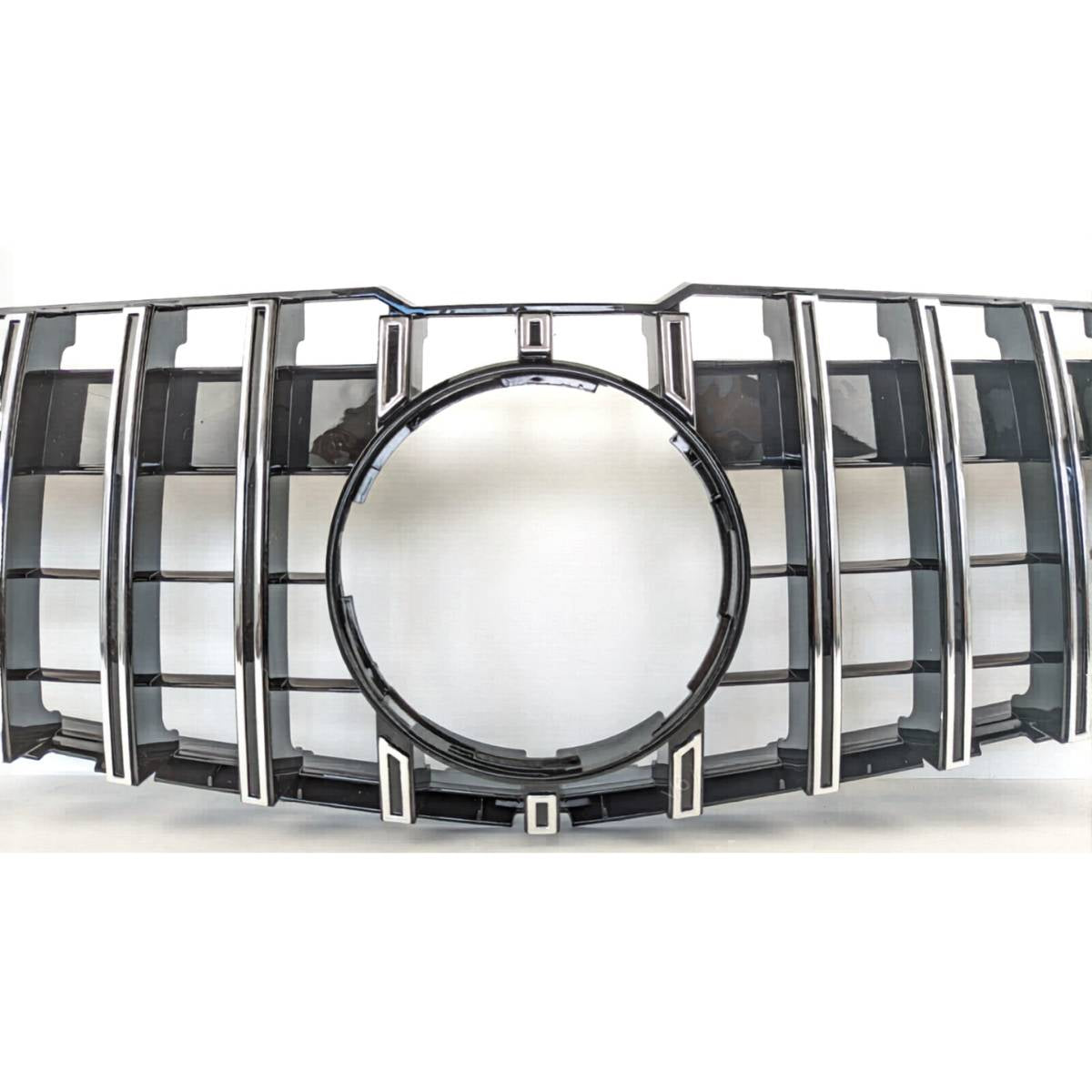 For Mercedes GLK-Class X204 Chrome Panamericana AMG GT-R Front Bumper Grille (2008–2012)