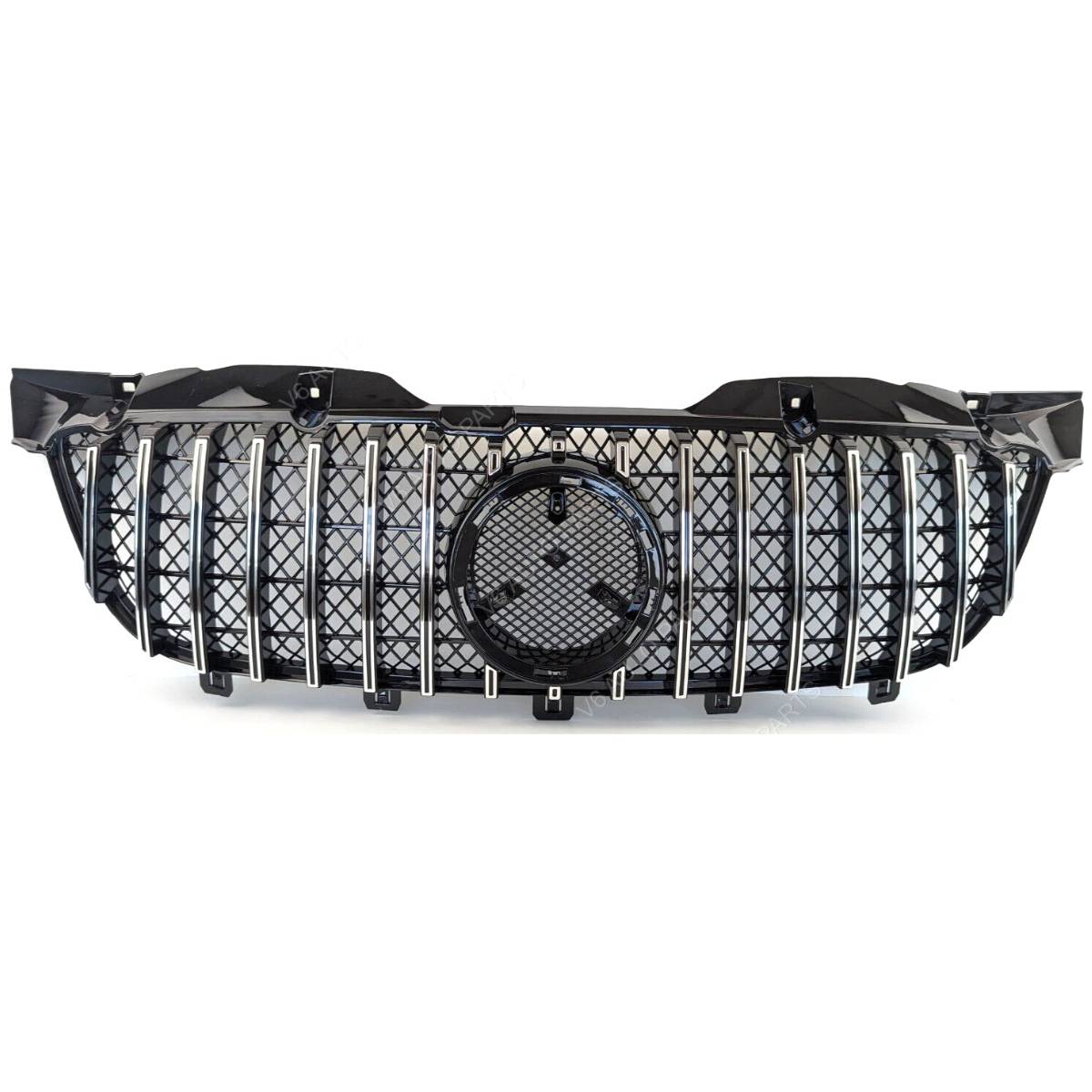 Front Radiator Grille Silver Chrome – Mercedes Sprinter W906 MK2 Pre‑Facelift 2009‑2013