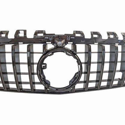 For Mercedes-Benz A-Class W177/V177 GT Panamericana Front Radiator Grille – Gloss Black (A200, A250, AMG A35, 2018–2023)