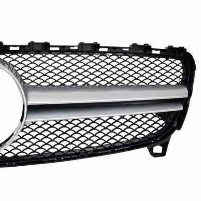 Mercedes-Benz A-Class W176 (2015–2018) Front Bumper Chrome AMG Grille – Fits A160, A200, A45 Facelift