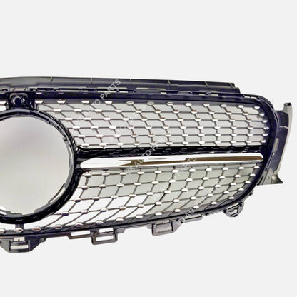 Frontstoßstangengrill für 2016–2020 Mercedes Benz E-Klasse W213 C238 E220 43 Diamond 