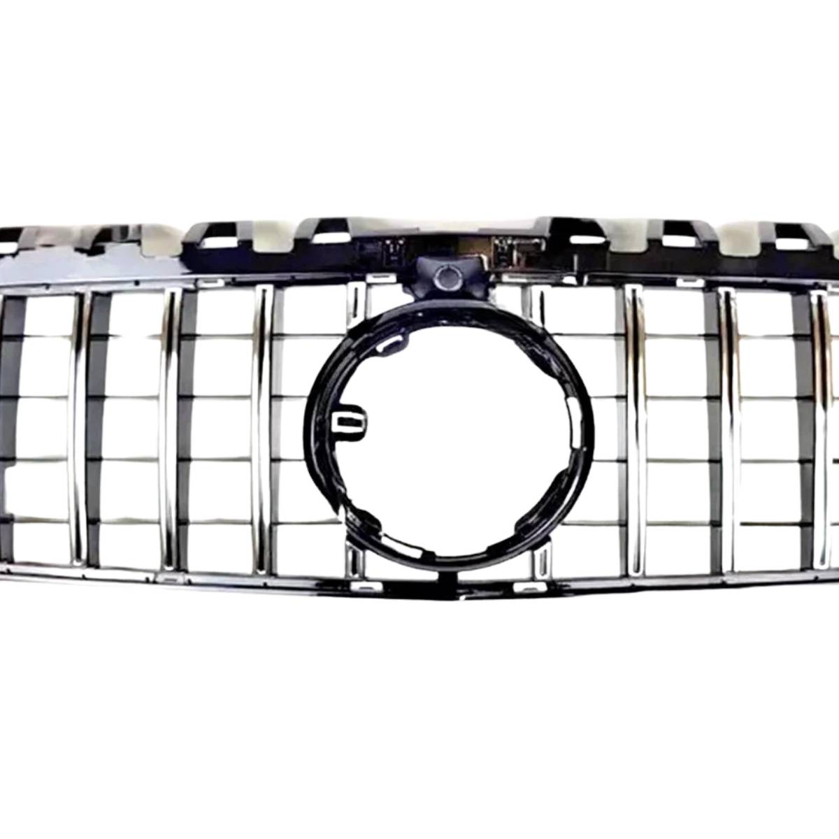 Mercedes‑Benz A‑Class W177/V177  Chrome Slats  GT Panamericana Front Radiator Grille – Fits A180, A200 (2018‑2023, Facelift, AMG Line)
