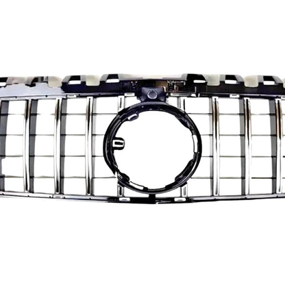 Mercedes‑Benz A‑Class W177/V177  Chrome Slats  GT Panamericana Front Radiator Grille – Fits A180, A200 (2018‑2023, Facelift, AMG Line)