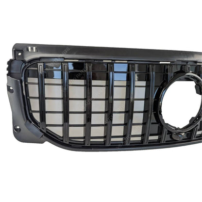 For Mercedes-Benz GLB-Class X247 Front Bumper Panamericana Grille – Fits GLB 180 & GLB 220 (2019–2021)