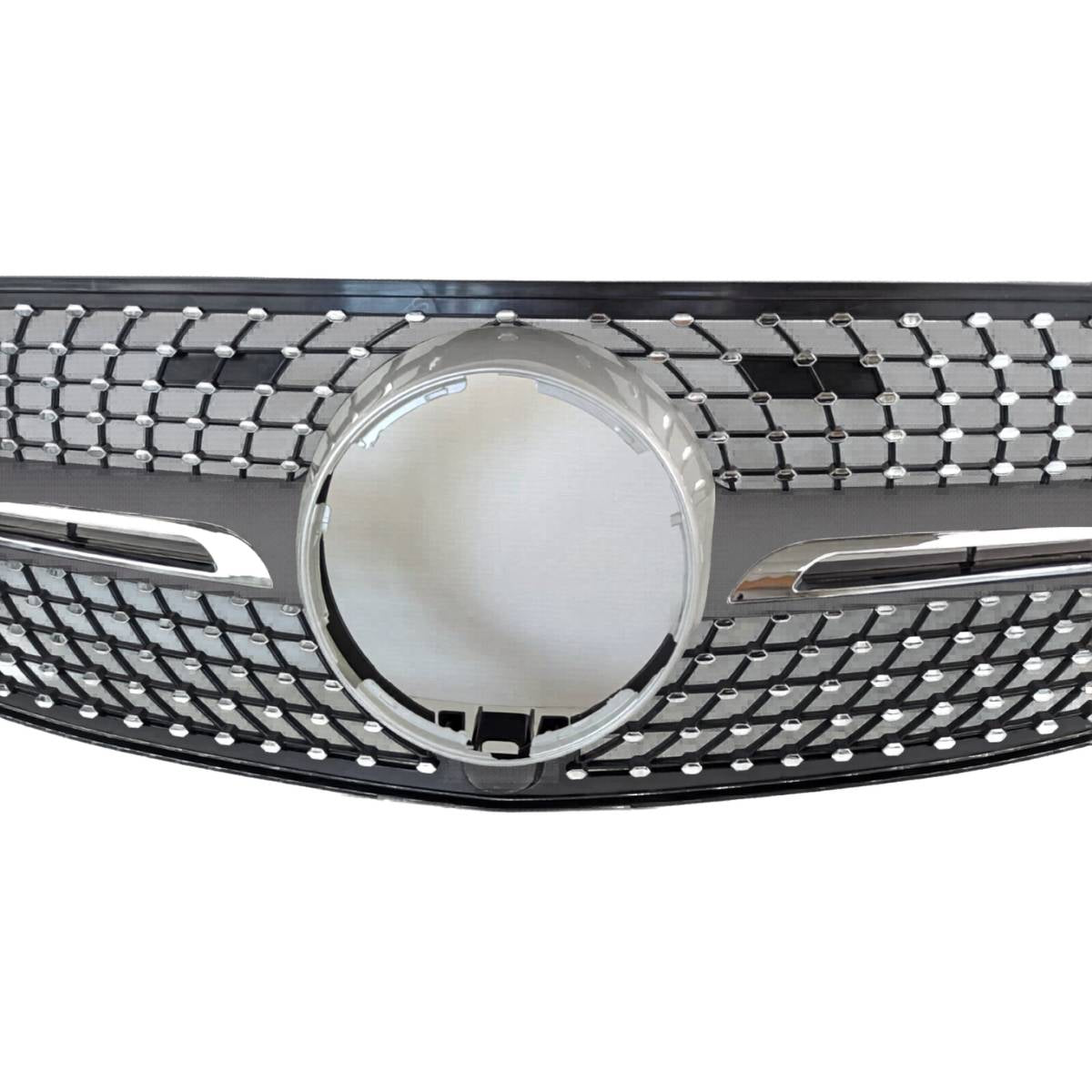 For Mercedes GLE-Class X292 GLE500 GLE400 Compatible Front Bumper Grille Coupe Facelift 2015-2018
