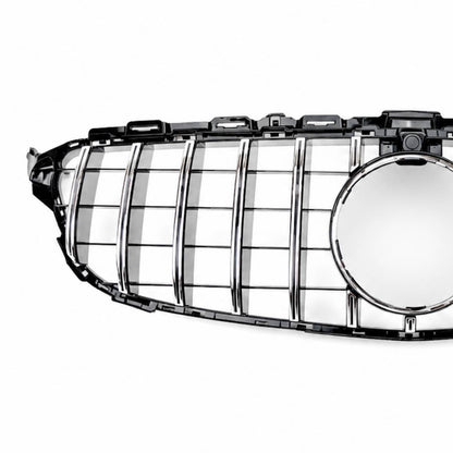 Mercedes‑Benz C‑Class C205 Coupe GT‑R Panamericana Front Radiator Grille (2015‑2018, With Camera Hole)