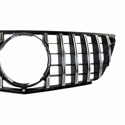 Mercedes-Benz B-Class W245 Front Bumper Panamericana GT Grille Chrome Slats (B170/B180, 2008–2011)