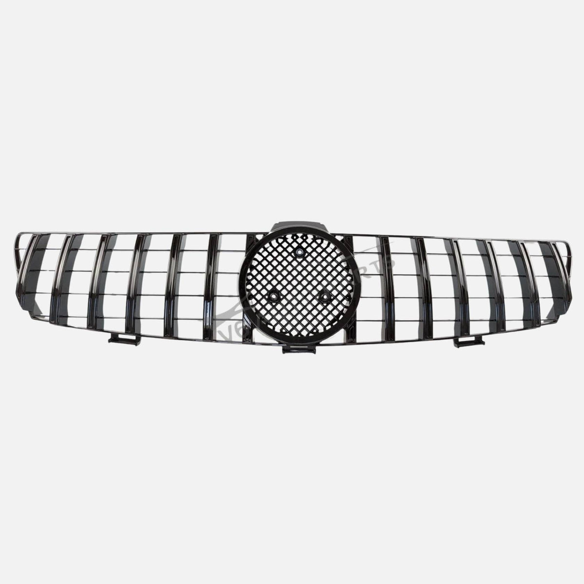 For Mercedes CLS-Class W219 GT Front Grille – Gloss Black Radiator Grill Upgrade (2005–2008)