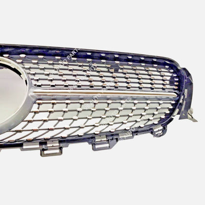 For Mercedes-Benz E-Class W213/W238 Front Bumper Diamond Grille (2016–2021 | E200, E220, E300, E400, E43, E53 | Cabrio & Saloon)