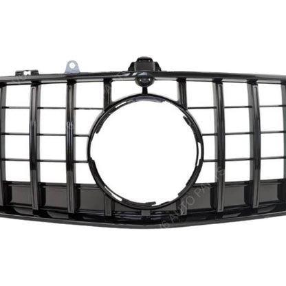 For Mercedes-Benz CLS-Class X218 W218 Front Radiator GT Panamericana Grille – Black (2014–2018, Fits CLS260 & CLS63 AMG Look)