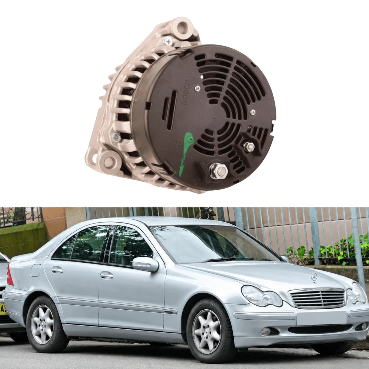 image of Mercedes E-Class E240 E280 E320 Alternator Charging System A0101543202