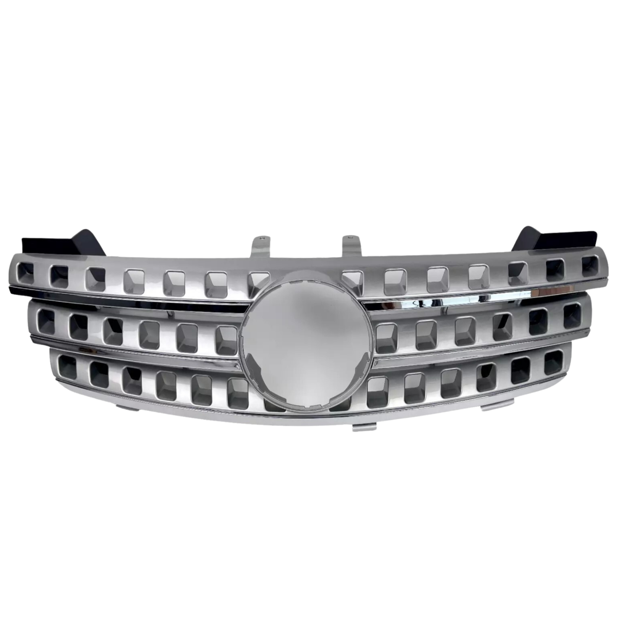 Front Radiator 7-Hole Chrome Grille – Mercedes-Benz M-Class W164 (2005–2008)
