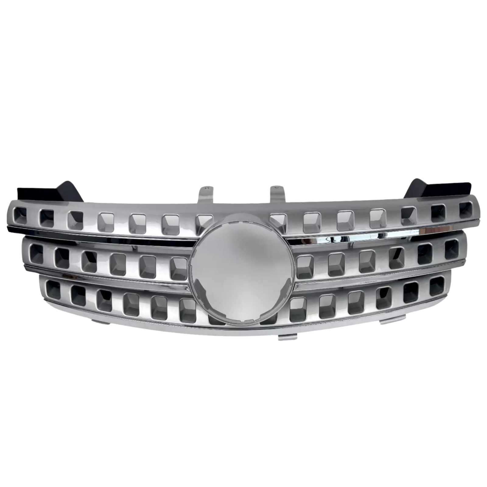 Front Radiator 7-Hole Chrome Grille – Mercedes-Benz M-Class W164 (2005–2008)