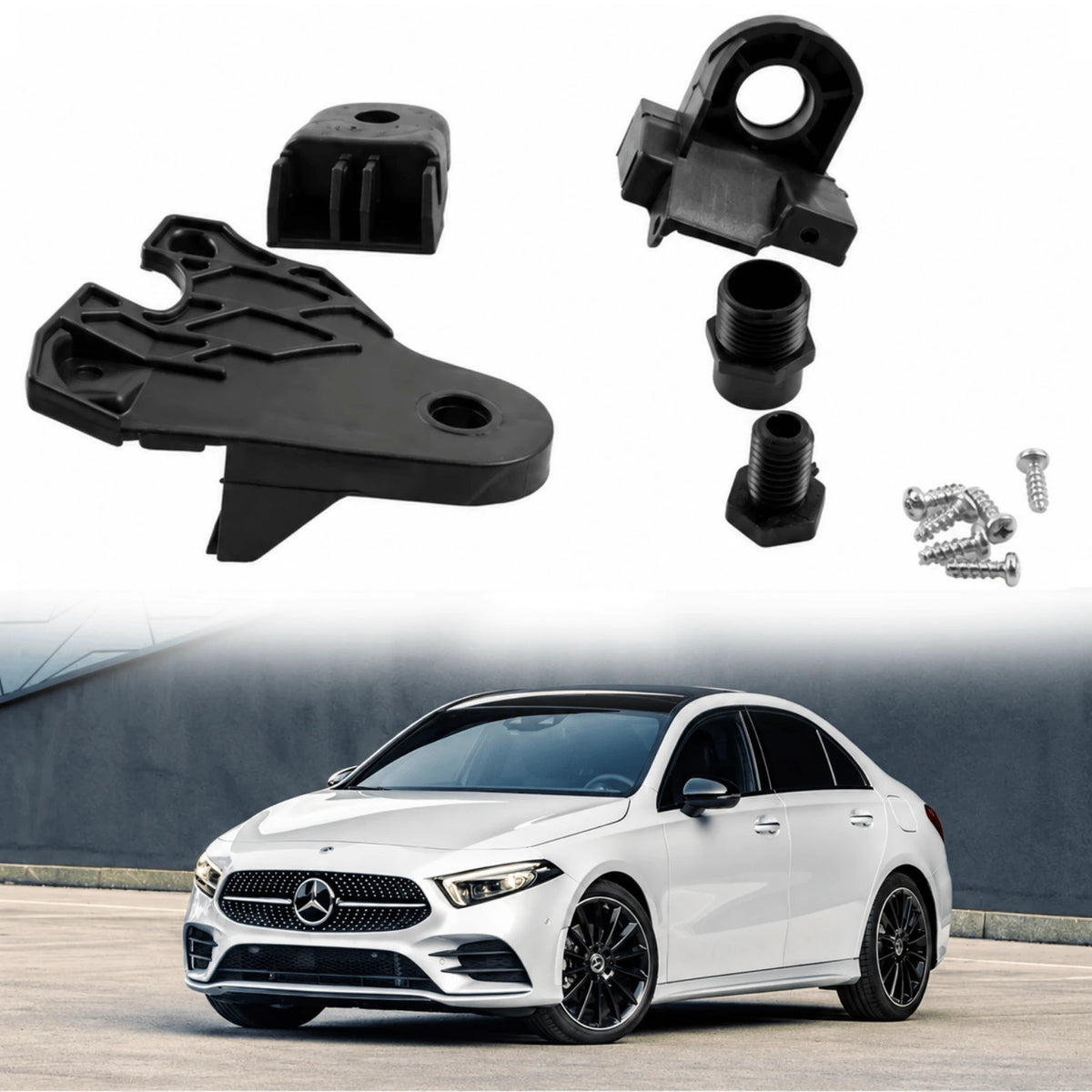 Image of Mercedes W205 Driver Side Headlamp Repair Bracket – A2058200514