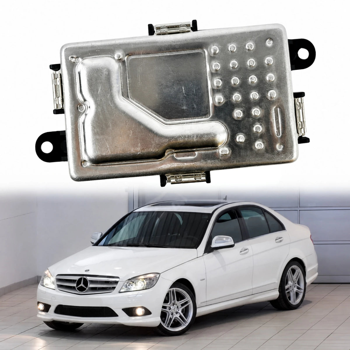Image of Mercedes fan blower regulator A2128702110