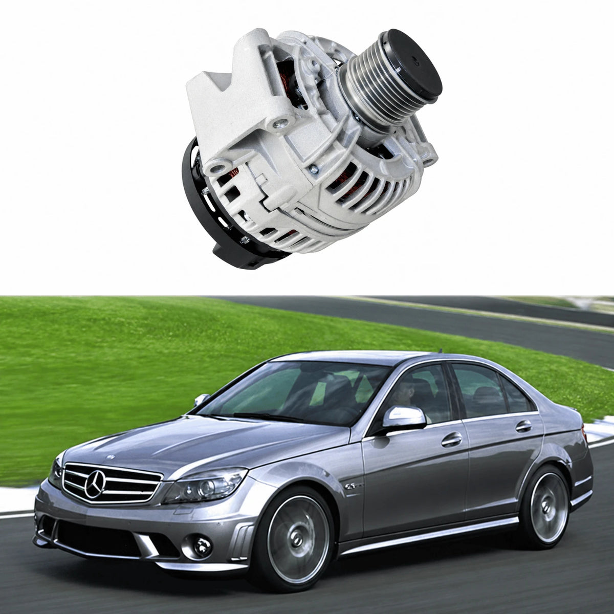 image of Mercedes-Benz C230 Alternator Charging System A2711540202