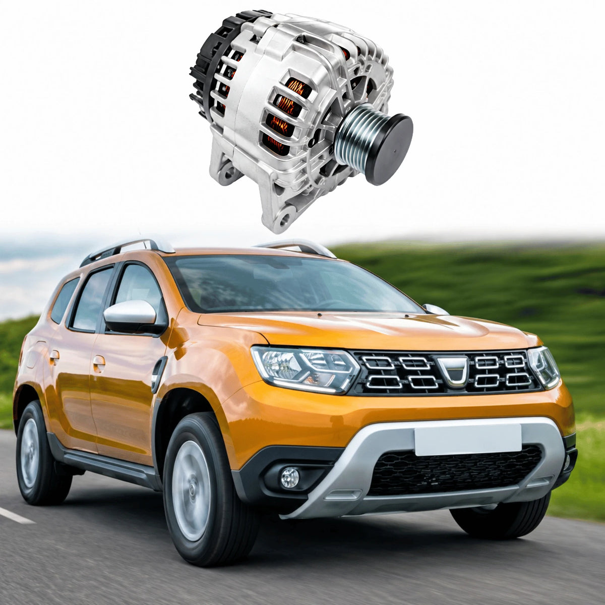 image of Renault Megane 3 Diesel Alternator Charging System A4159064900