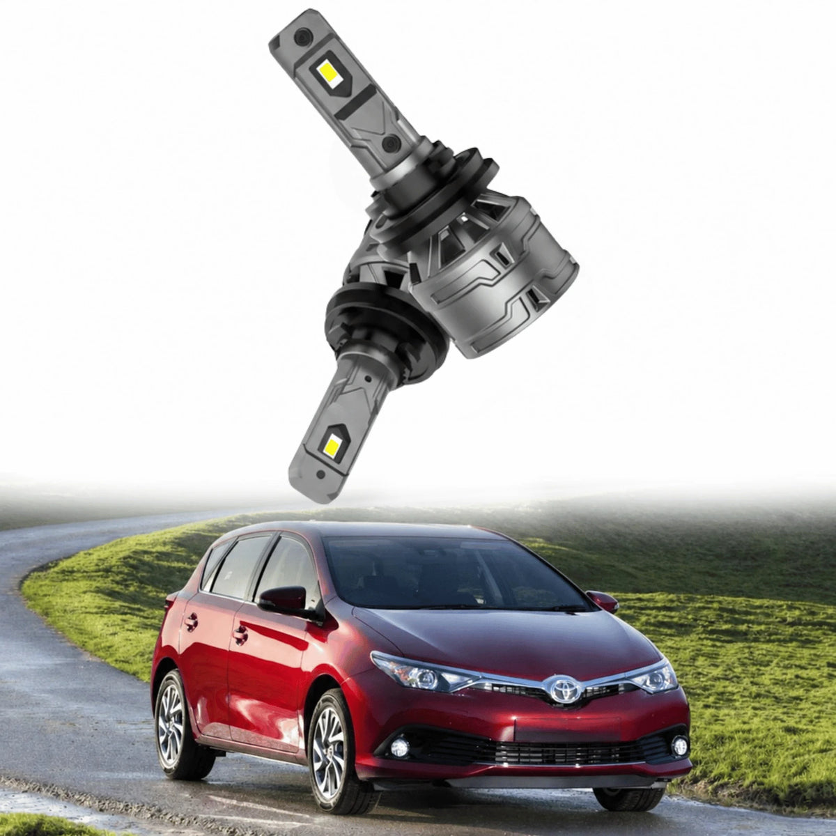 Image of Toyota Yaris LED Low Beam Headlight Kit – A500-N61-9012
