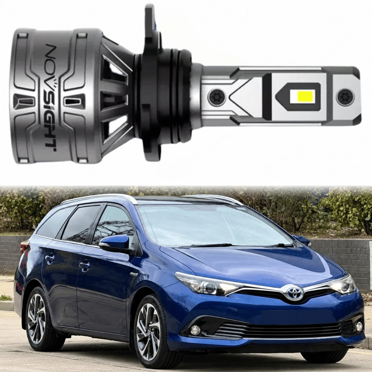 Image of Toyota Corolla E18 LED Headlight Bulb Low Beam – A500-N61-9012