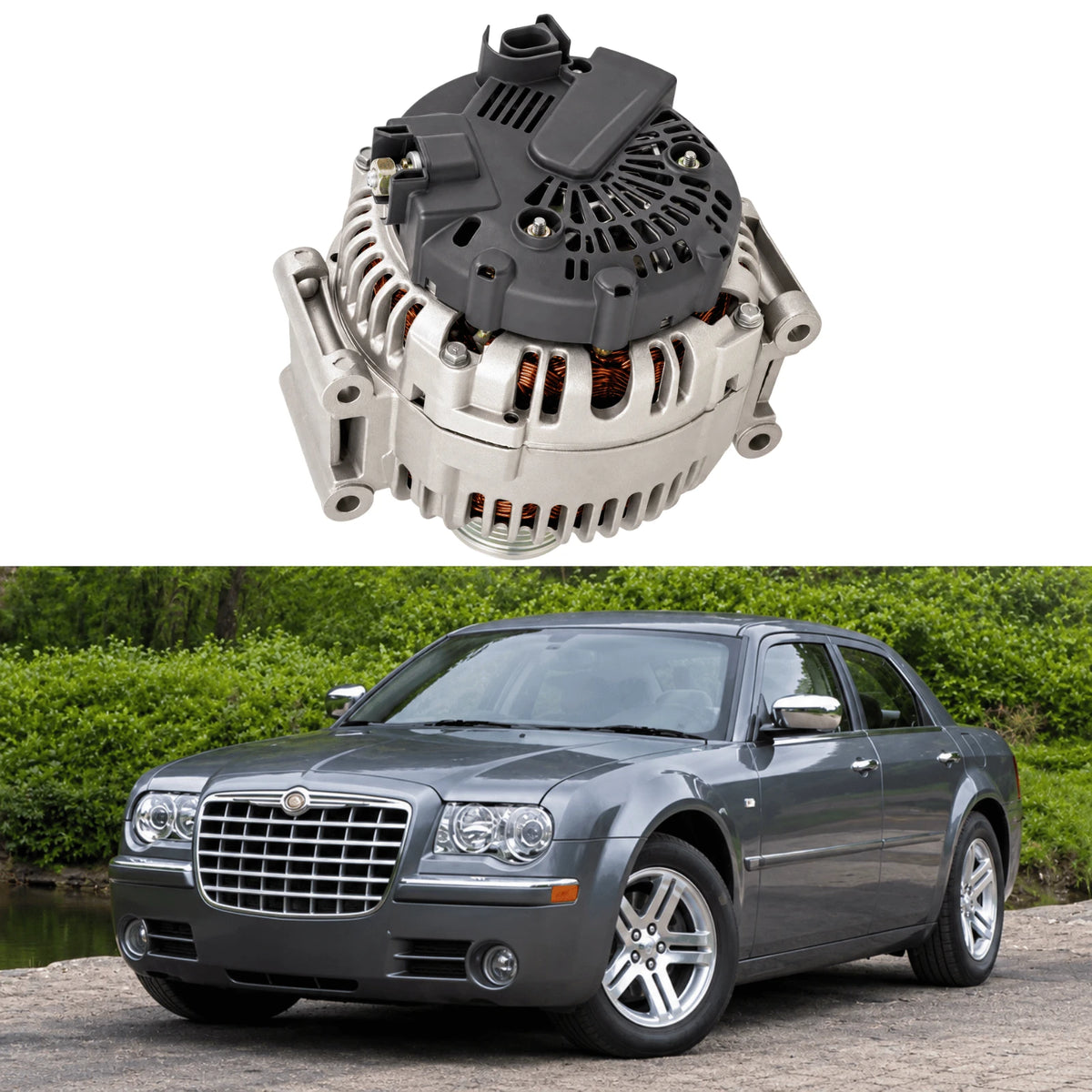 image of Chrysler 180A Alternator Replacement OEM A6421540402