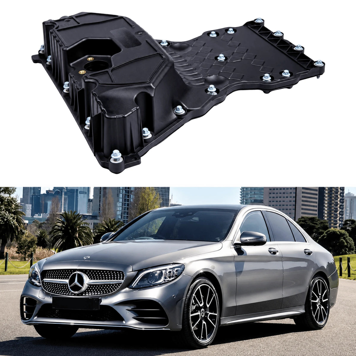 Image of Mercedes C-Class 2.2 CDI oil sump pan product number A6510102913