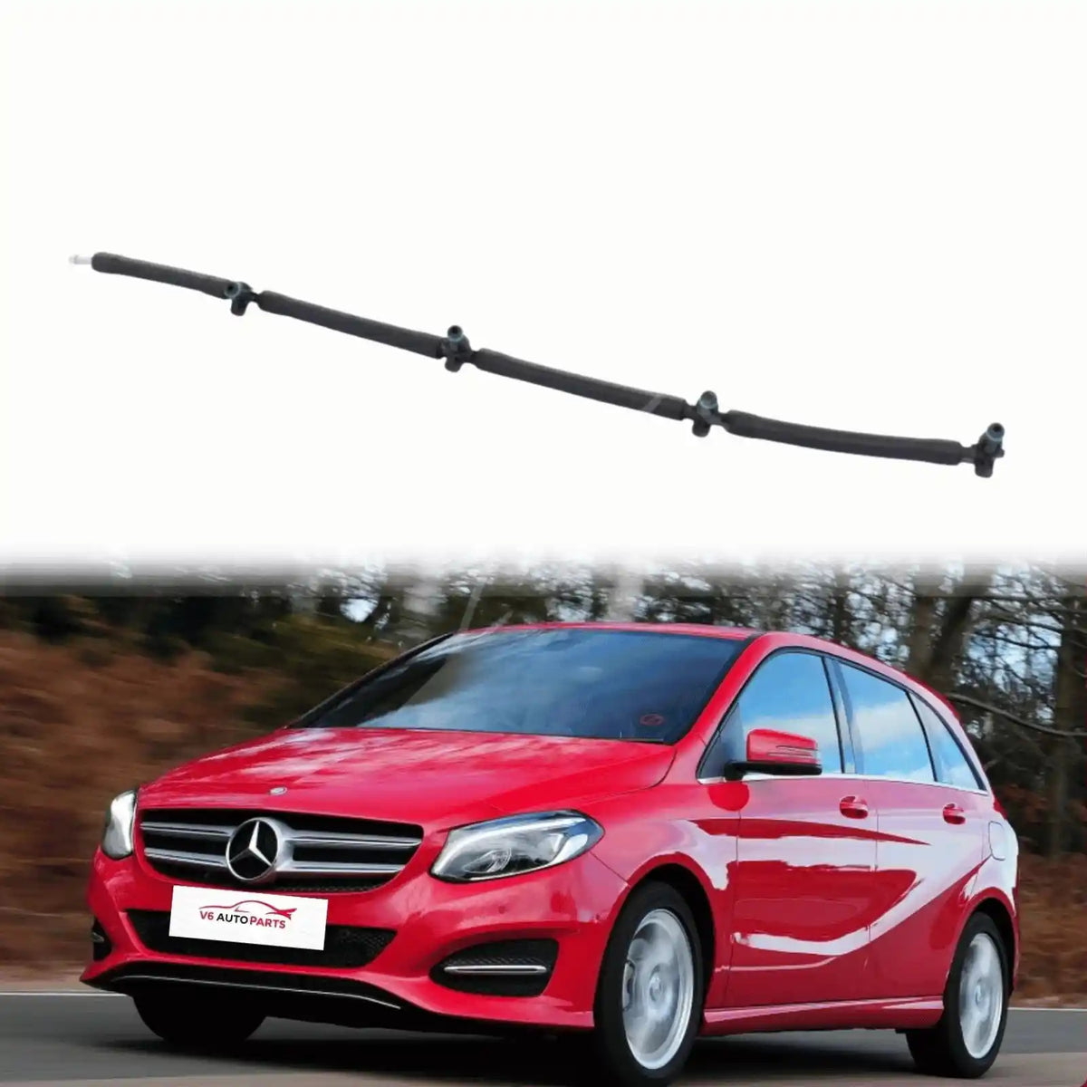 image of Mercedes Diesel Injector Return Line A6510702432