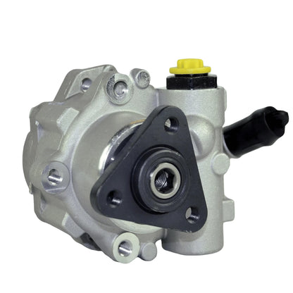 Image of black power steering pump for Land Rover Defender and Discovery 300Tdi, OEM ANR2157