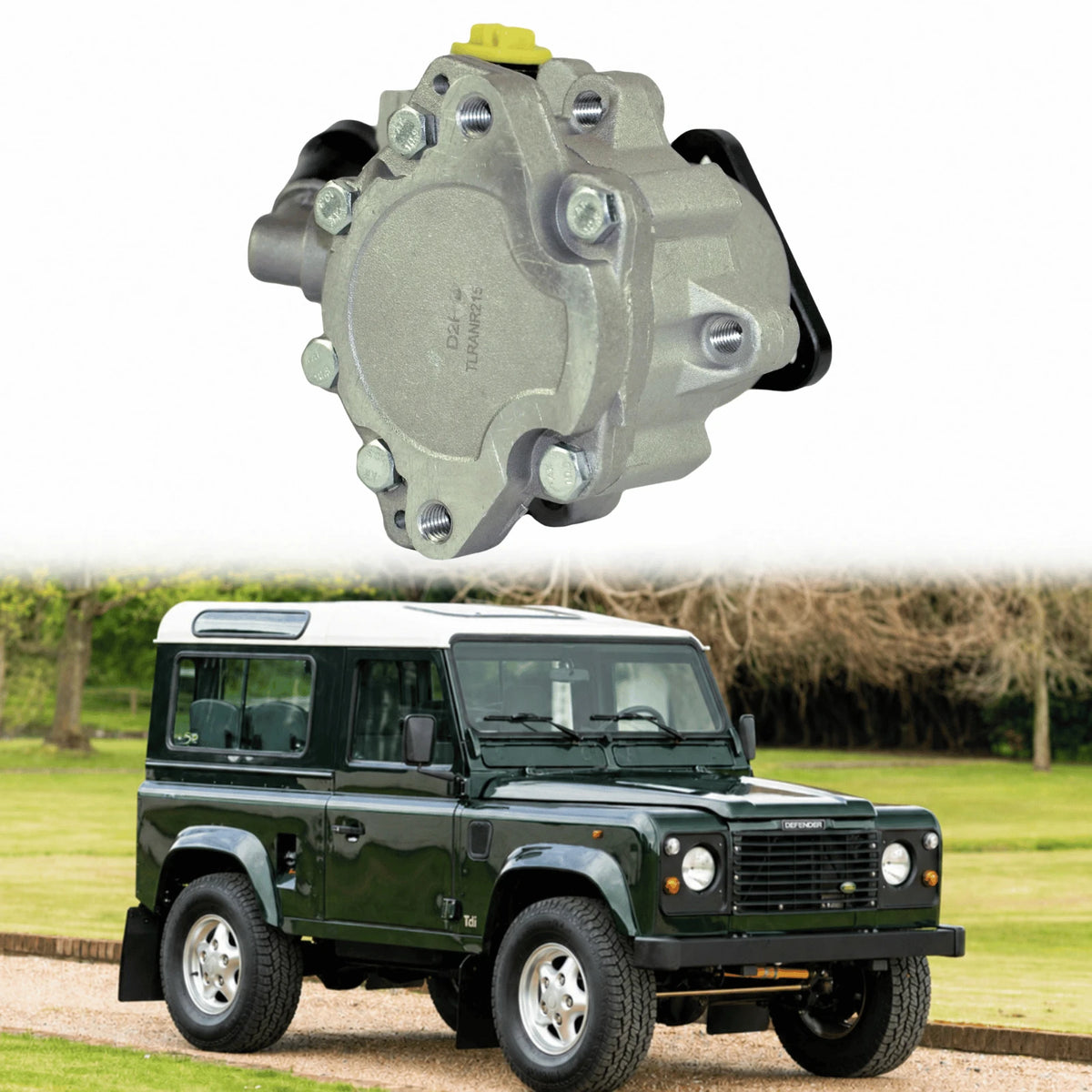 Image of power steering pump for Land Rover Defender 300Tdi 1994–1998