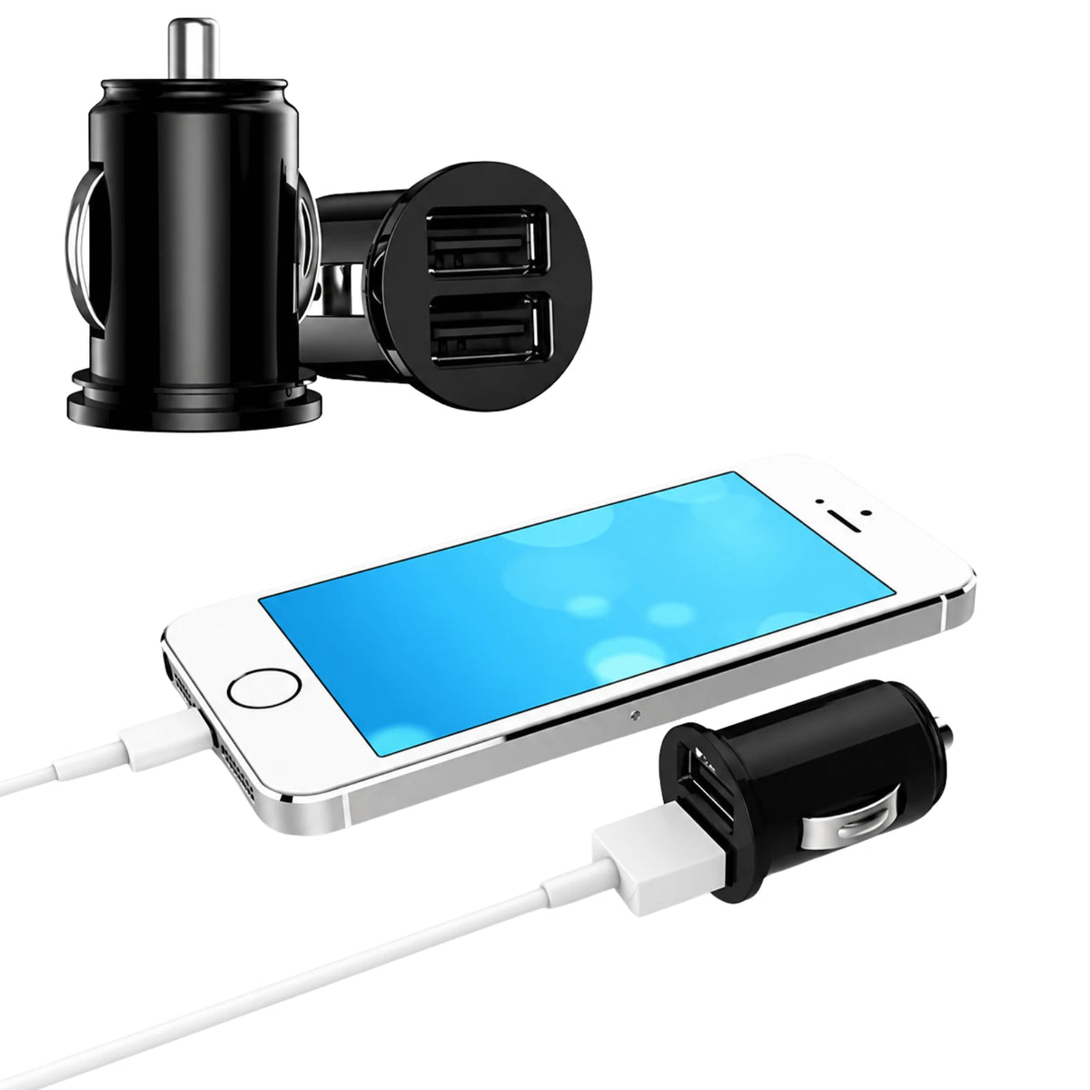 Image of Cigarette Lighter USB Charging Socket for iPhone