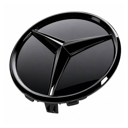 Front Grille Black Emblem Star Badge – Mercedes A‑Class W177, E‑Class W213, C238 Coupe, A238 AMG