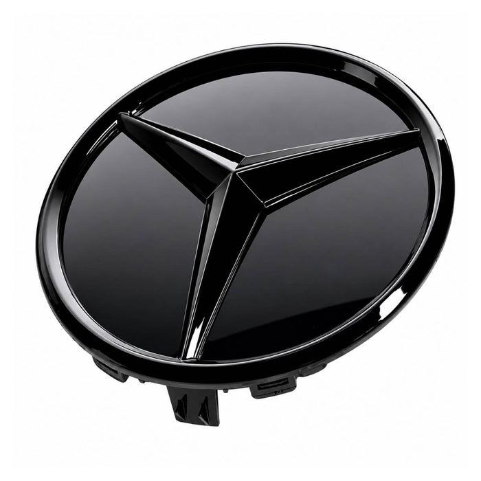 Front Grille Black Emblem Star Badge – Mercedes A‑Class W177, E‑Class W213, C238 Coupe, A238 AMG