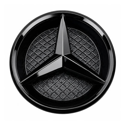 Front Grille Black Emblem Star Badge For Mercedes GLC X253 GLC220 & Sprinter Van 20cm