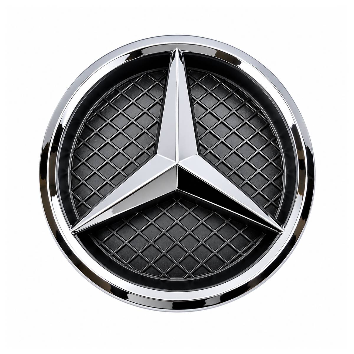 Front Grille Emblem Logo – Chrome Star for A‑Class W177, E‑Class W213, Cabriolet C238