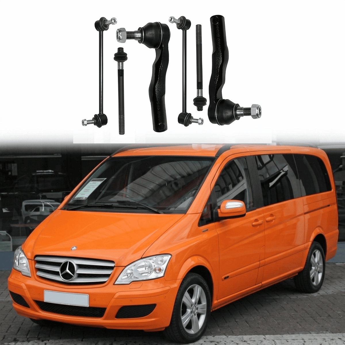 Image of front drop links for Mercedes Vito