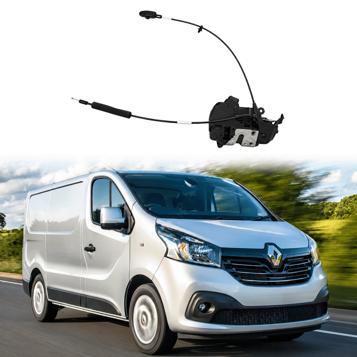 Image of Renault Trafic III Front Right Door Lock Assembly 805021444R