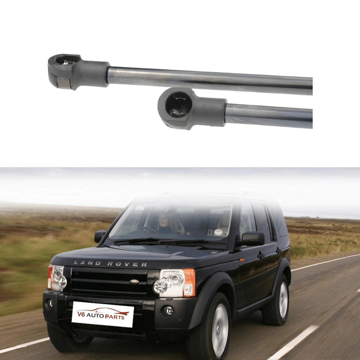 For Land Rover Discovery 2004-17 MK3/4 L319 2x Front Bonnet Hood Gas Struts 230N