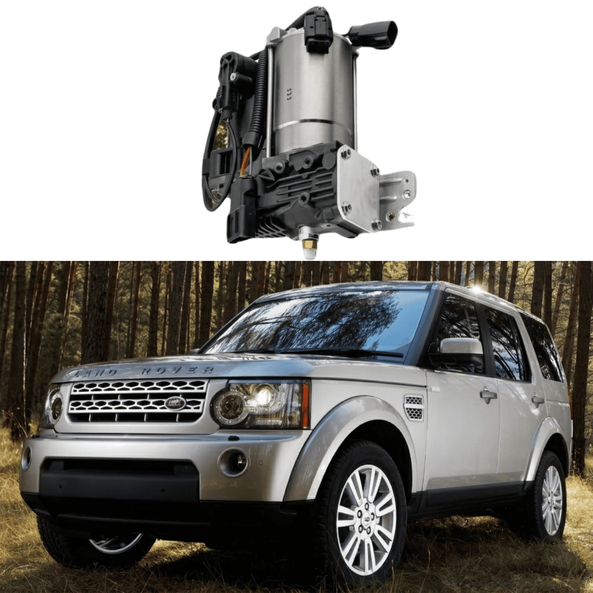 Image of Land Rover air suspension compressor LR012800