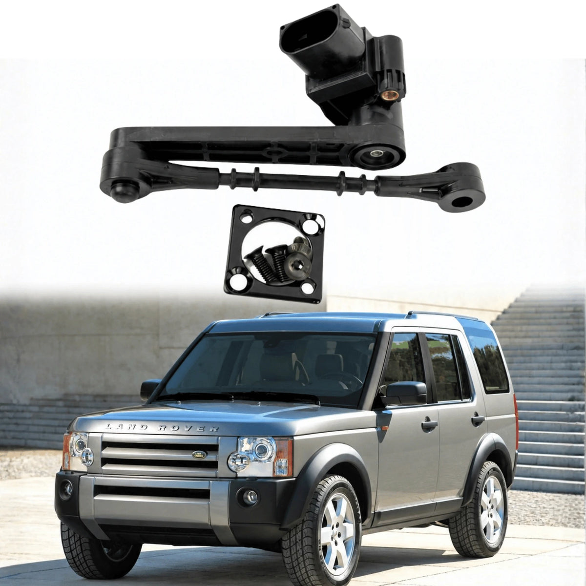 Image of rear left suspension level sensor for Land Rover Discovery 3 2004-2009