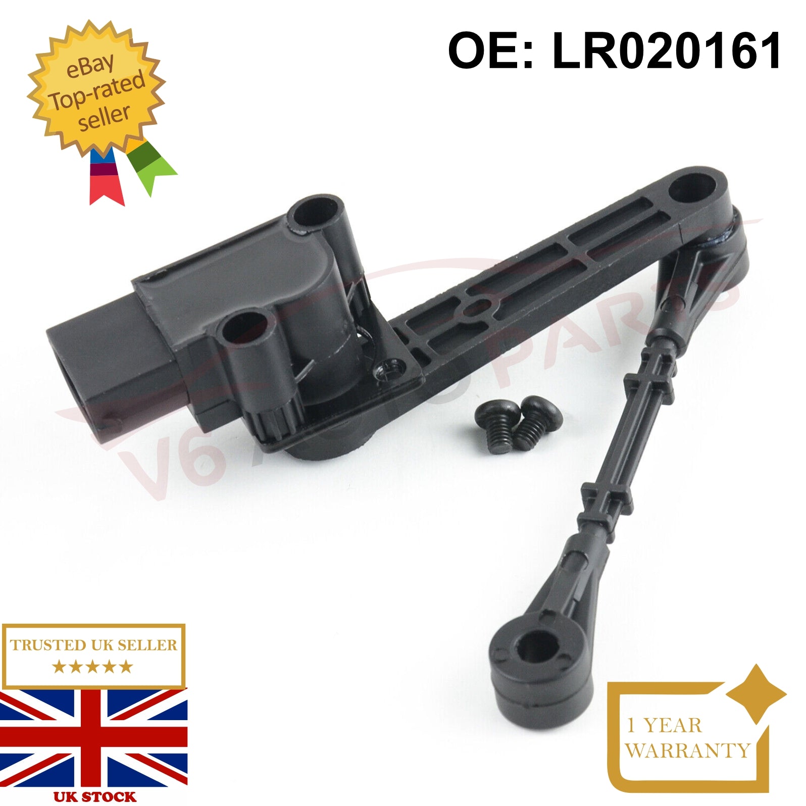 LR020161 Rear Right Headlight Height Level Sensor For 2004 - 2009 LandRover DISCOVERY III