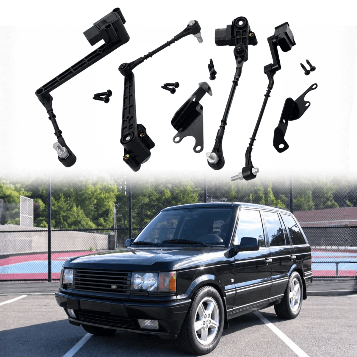 image of Range Rover L322 Front Rear Suspension Height Sensors LR020626