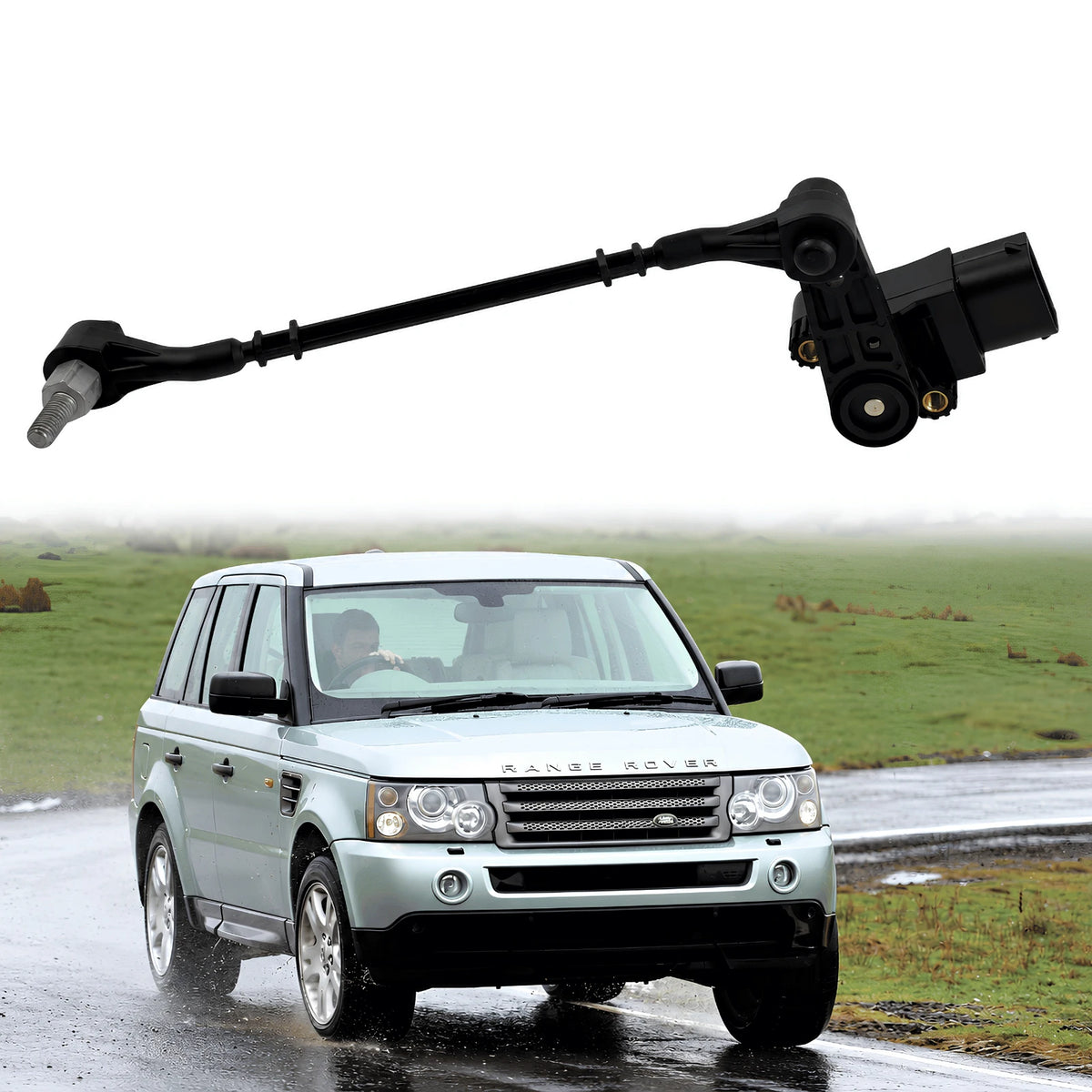 Image of Range Rover L322 headlight level sensor LR023651