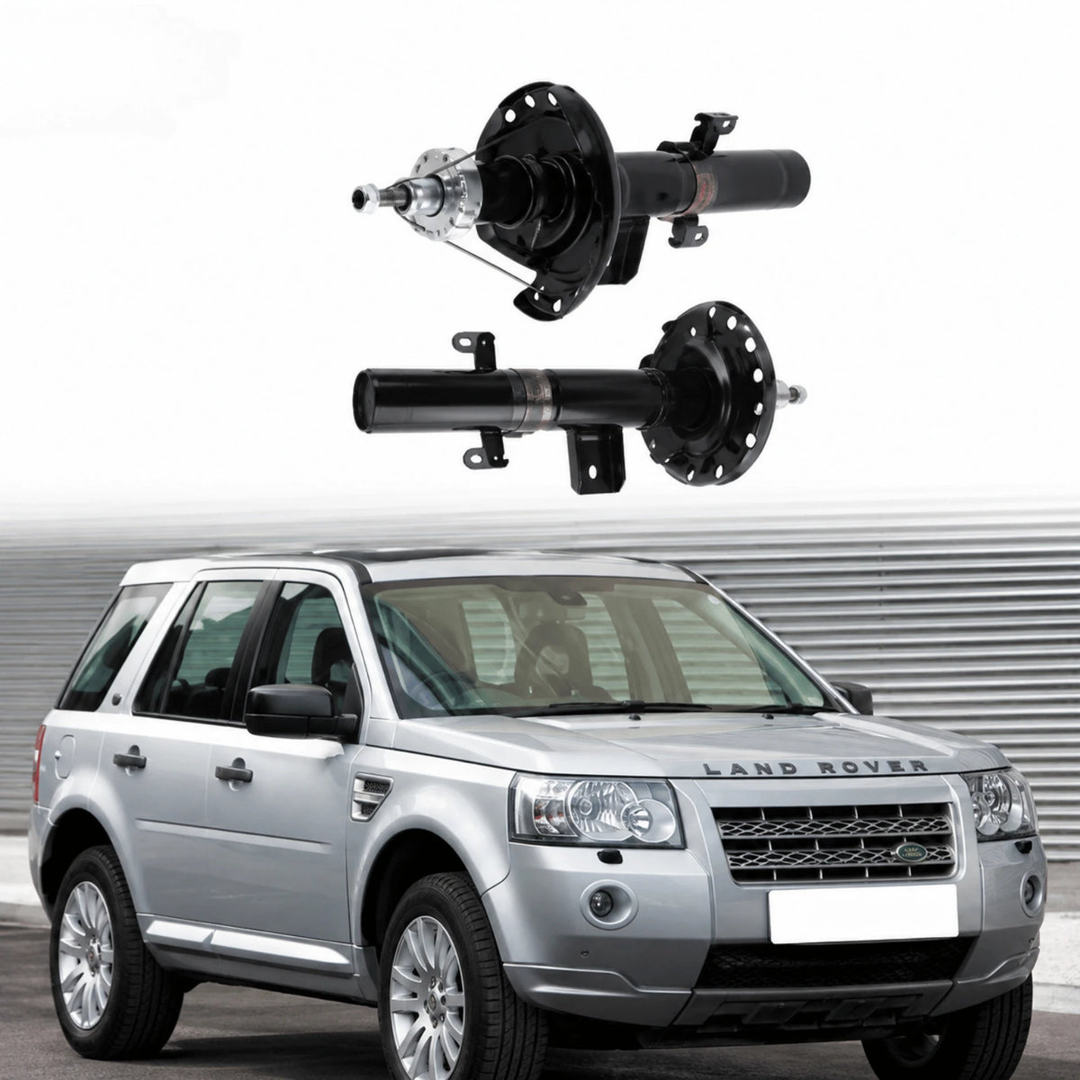 Image of Land Rover rear shock absorber pair LR031666 LR005574