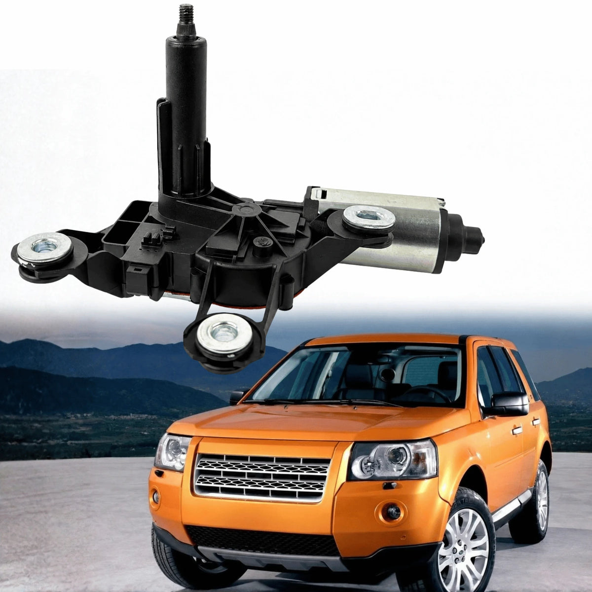 image of Replacement Rear Window Wiper Motor for Land Rover Freelander 2 LR033226