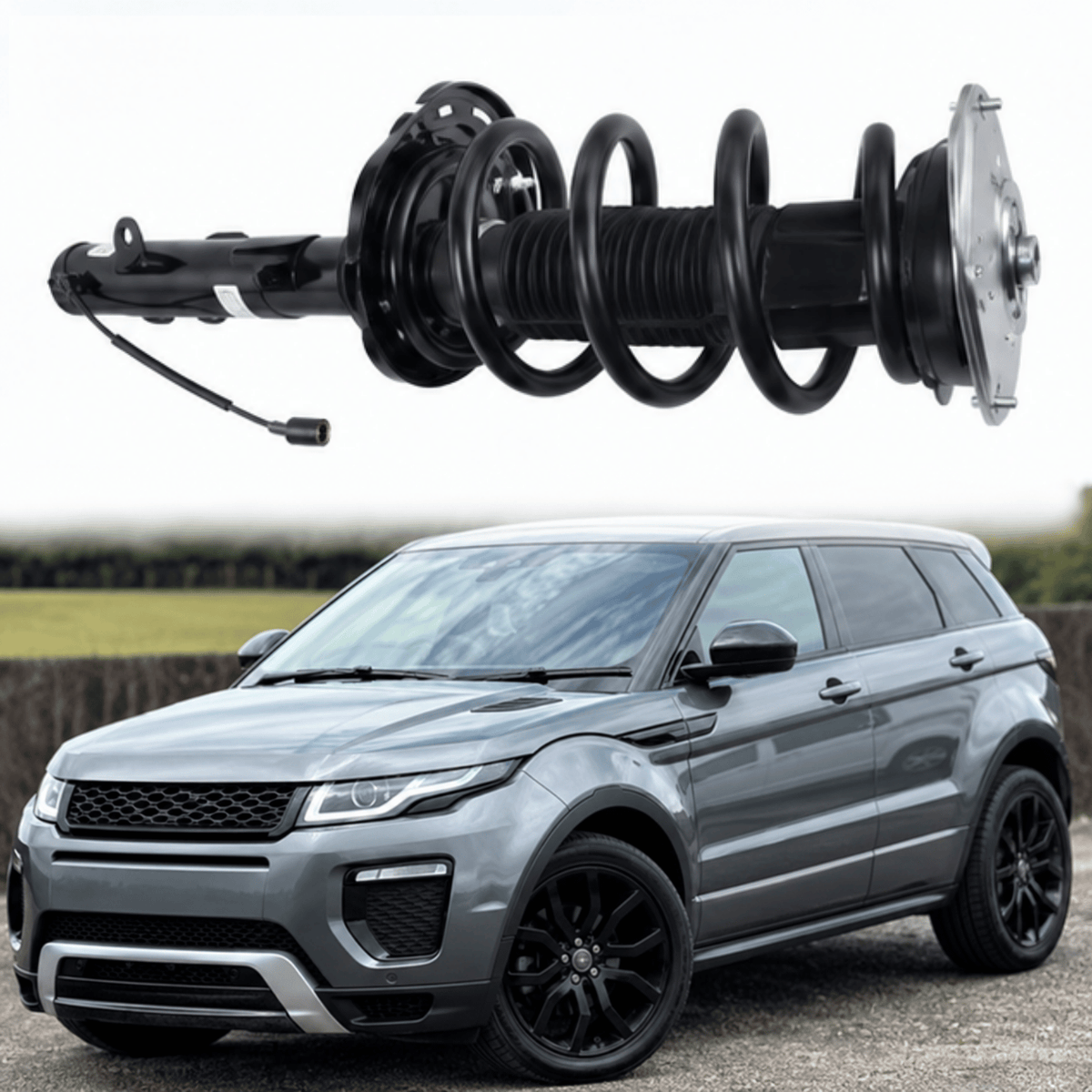 Image of Range Rover Evoque magnetic shock absorber strut part number LR070929