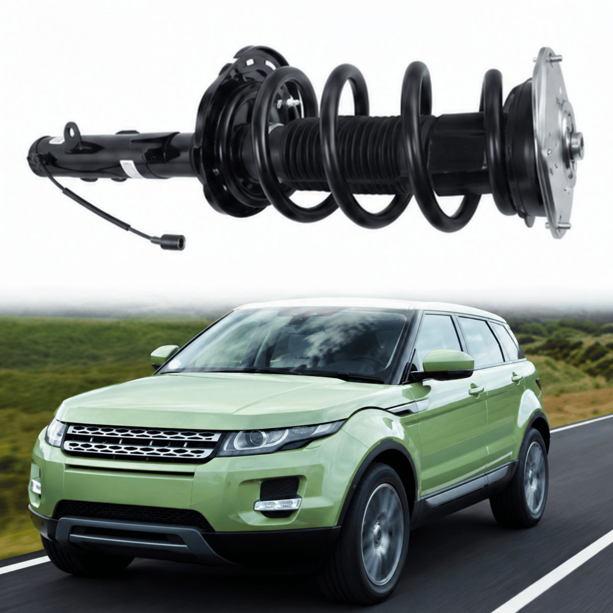 Image of front left shock absorber strut for Range Rover Evoque L538