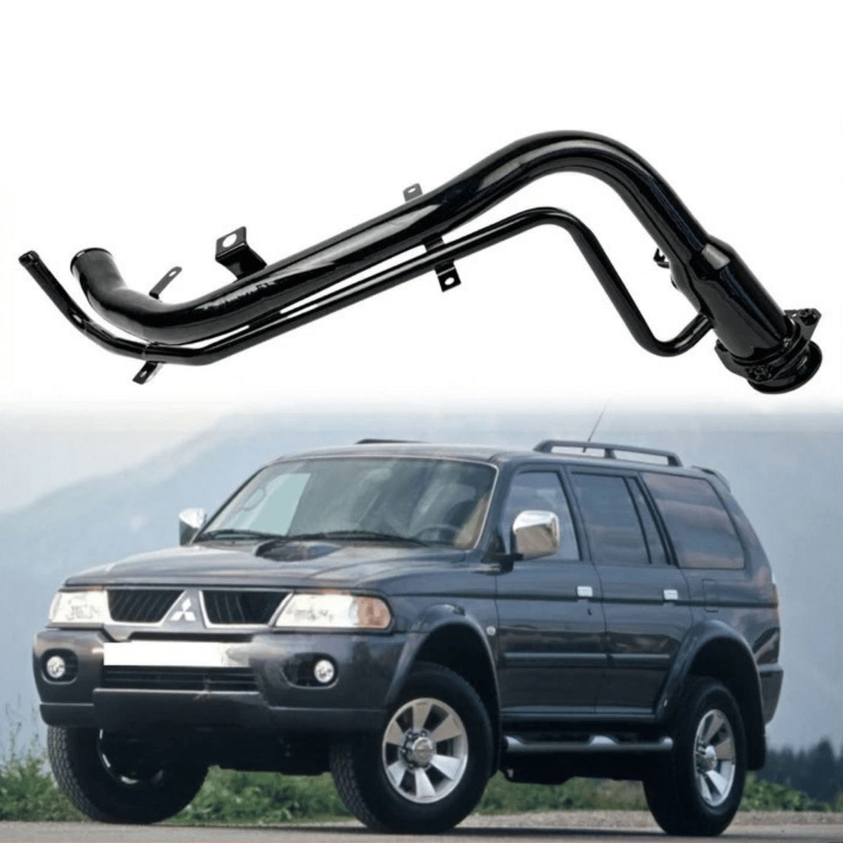 Image of MR135539 fuel tank filler neck for Mitsubishi Challenger 1996–2008