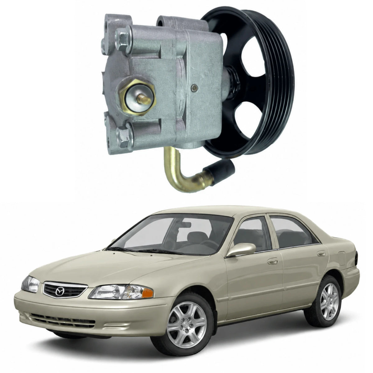 Image of power steering pump for Mitsubishi Galant VII 2.0 petrol 1996–2003