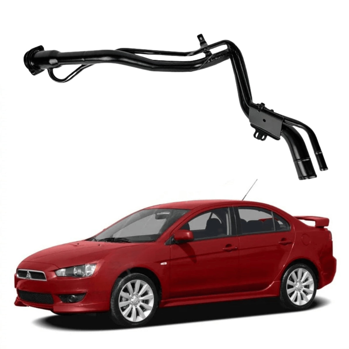 Benzintank-Einfüllstutzen für Mitsubishi Lancer VII 1.6 von 2003 bis 2013 