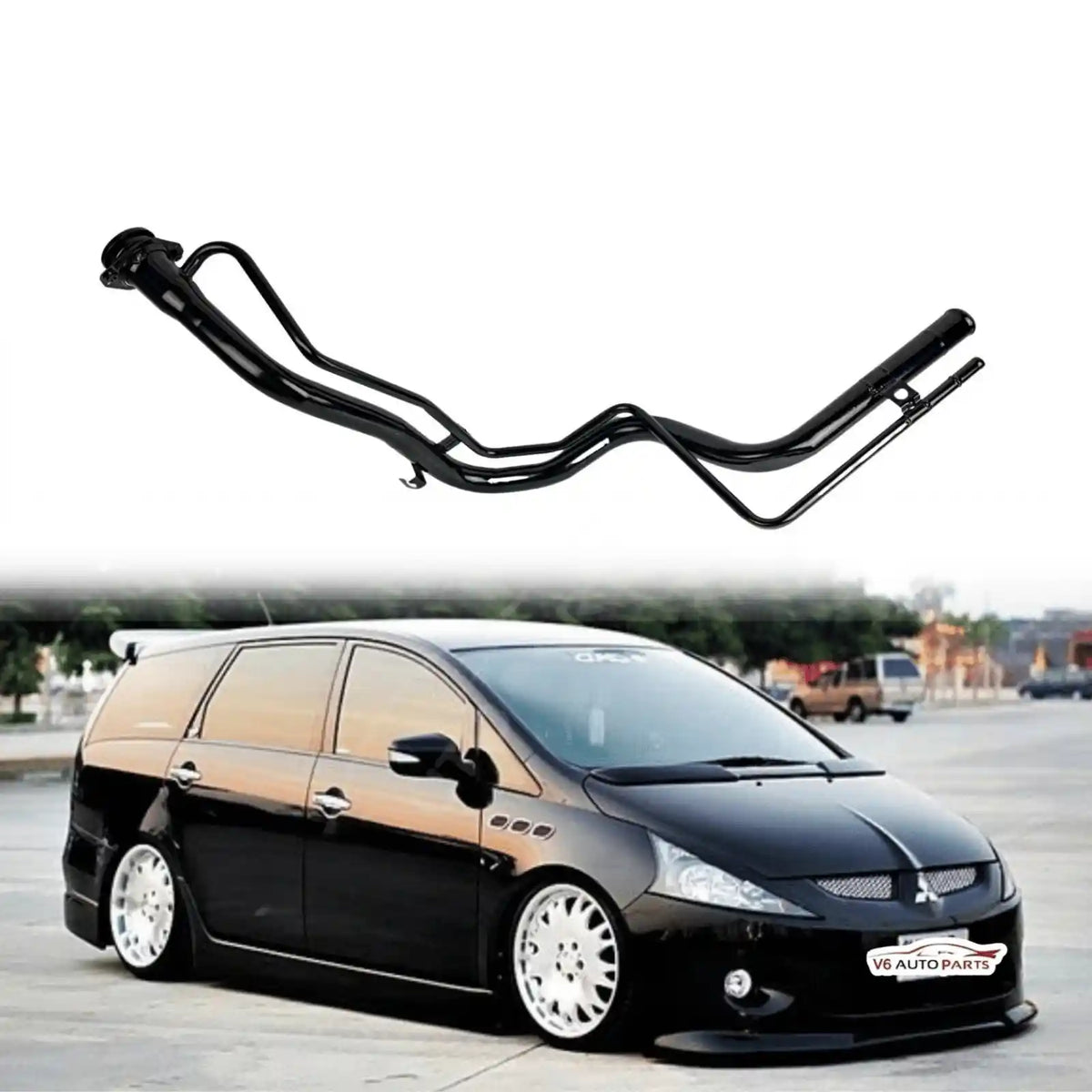 image of Grandis 2.4 petrol fuel tank filler neck MR599142